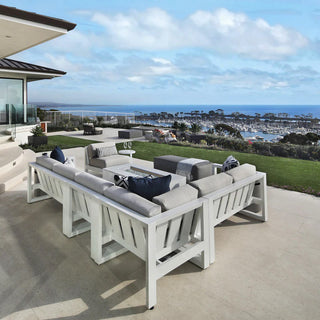 Newport Sunbrella Upholstered Outdoor Sectional Sofa