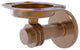 Mercury Tumbler and Toothbrush Holder with Dotted Accents, Brushed Bronze