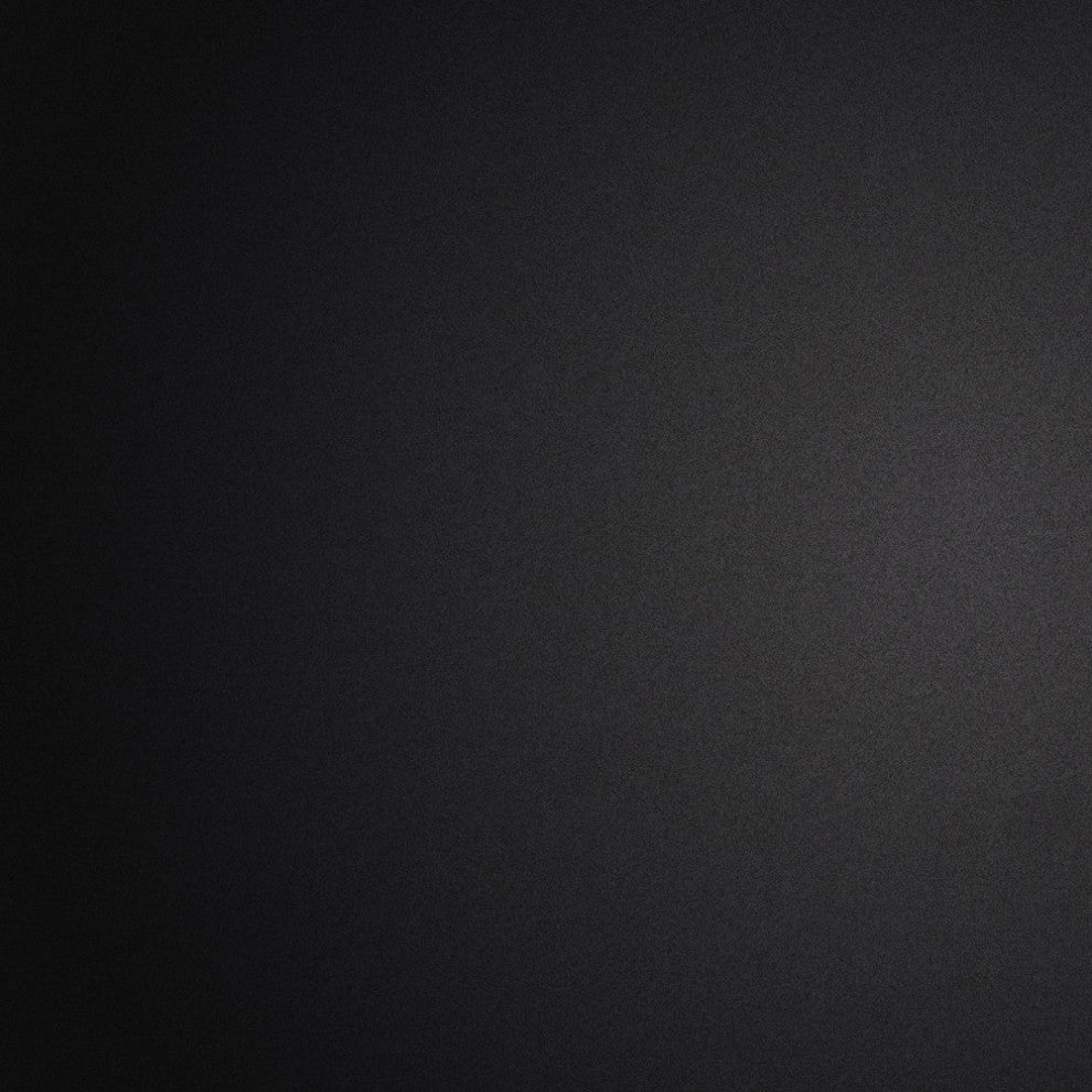 Natya Swivel Stool in Black Finish With Gray Faux Leather, 30"