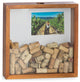 Cork Shadow Box, Wall Hooks and Mat, 4"x6" Picture