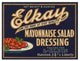 "Elkay Mayonnaise Salad Dressing" Digital Paper Print by Retrolabel, 32"x25"