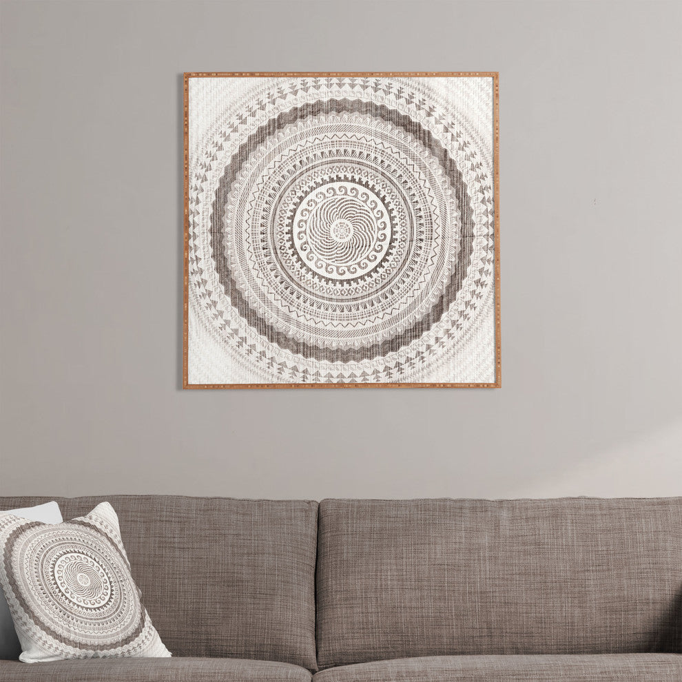 Deny Designs Iveta Abolina Winter Wheat Framed Wall Art