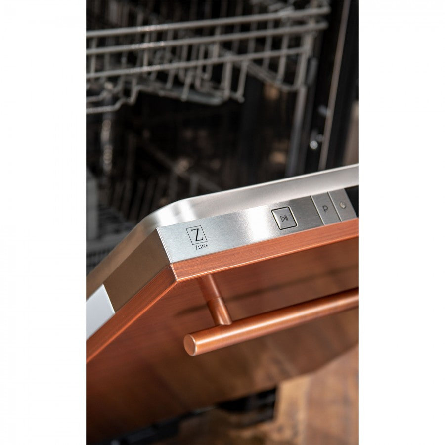 24" Top Control Dishwasher, Copper With Stainless Steel Tub, DW-C-24