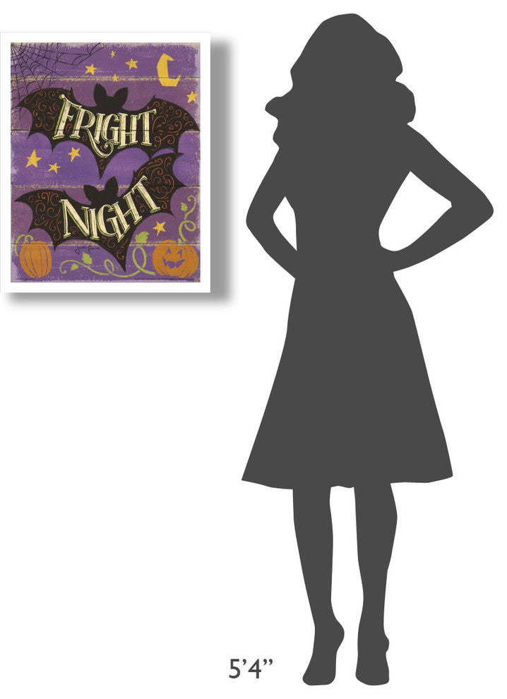 "Fright Night III" Digital Paper Print by Janelle Penner, 22"x26"