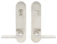 Sunrise Lever, Tubular Entry, Single Cylinder, Right Hand, Satin Stainless Steel