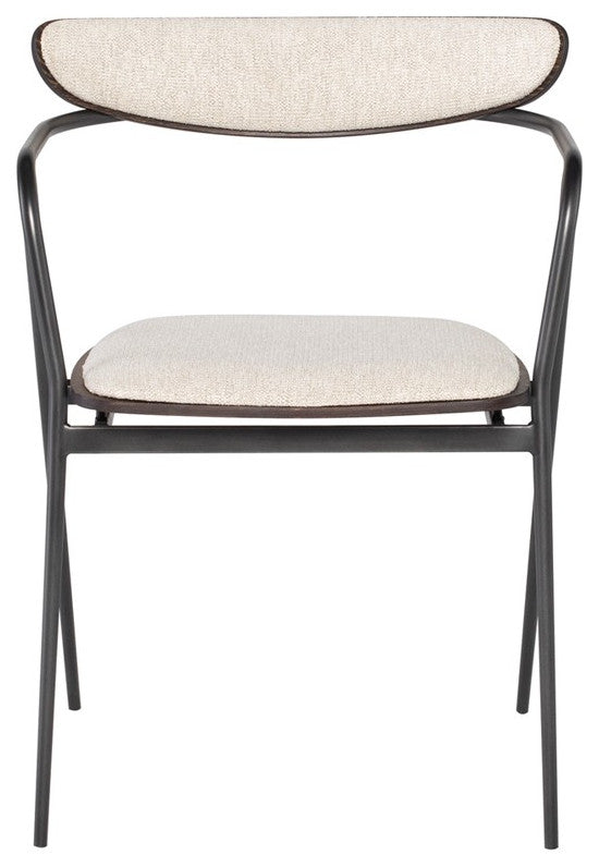 Gianni Shell Fabric Dining Chair