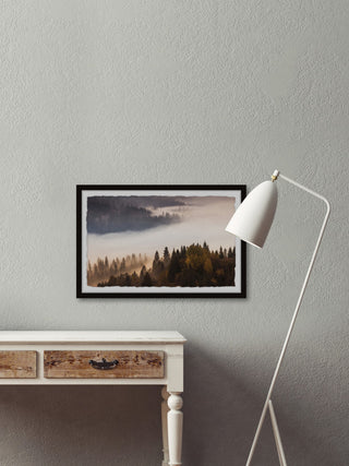 "Into the Forest" Framed Painting Print, 24x16