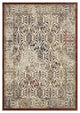 Hester Ornate Turkish 8x10 Vintage Area Rug in Tan and Walnut Brown