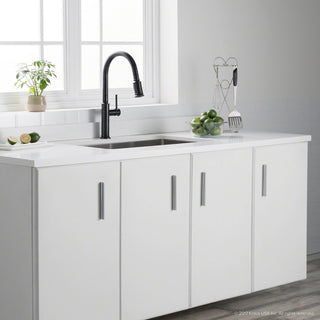Sellette Pull-Down Kitchen Faucet, Spot-Free Stainless Steel, Soap Dispenser