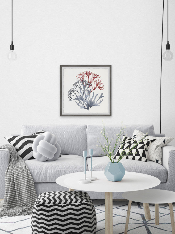 "Secret of the Sea" Framed Painting Print, 12x12