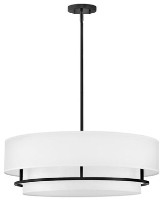 Hinkley Graham Semi-Flush Mount, Black, Extra Large