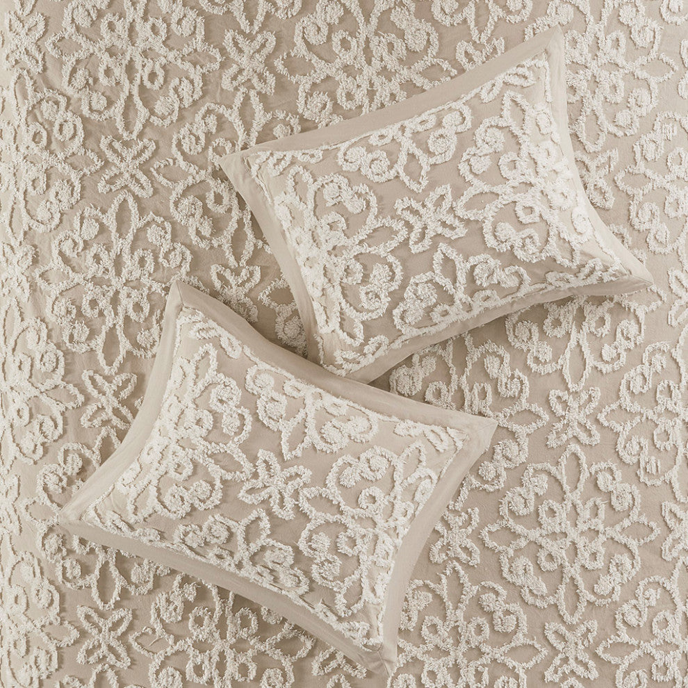 Madison Park Sabrina 3 piece Tufted Cotton bedspread set