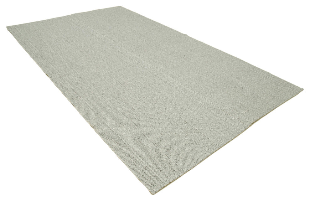 Rug N Carpet - Hand-knotted Turkish 6' 8'' x 11' 4'' Decorative Wool Kilim Rug