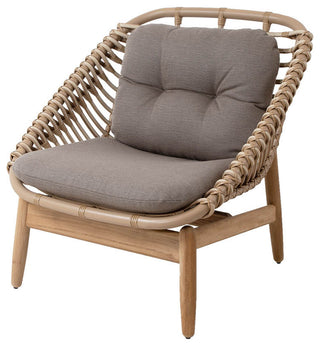 Cane-Line Strington Lounge Chair With Teak Frame, 54020Uaittt
