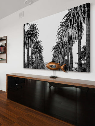 "Hollywood in Sight" Painting Print on Wrapped Canvas
