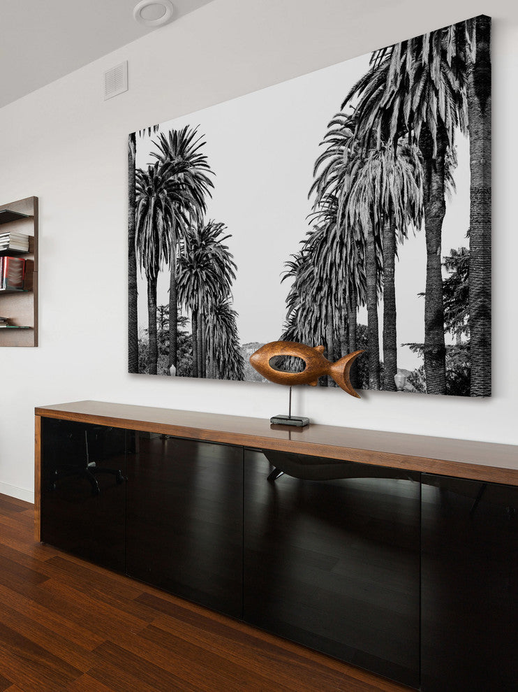 "Hollywood in Sight" Painting Print on Wrapped Canvas