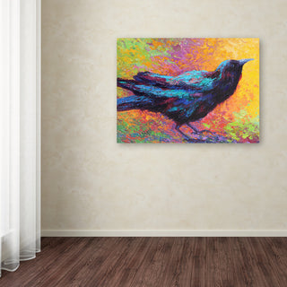 Marion Rose 'Crow 5' Canvas Art, 47 x 35
