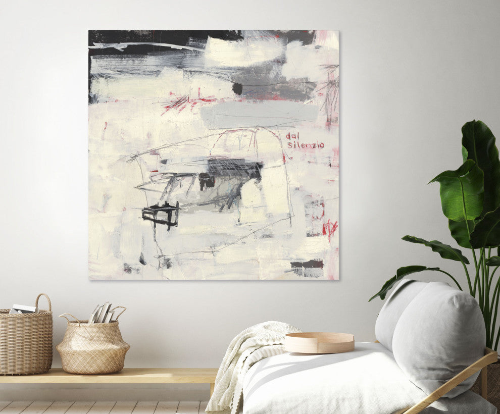 Structures From Silence - 54 x 54 by Brent Foreman