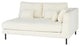 Gigi Coconut Fabric  Modular Sofa Right