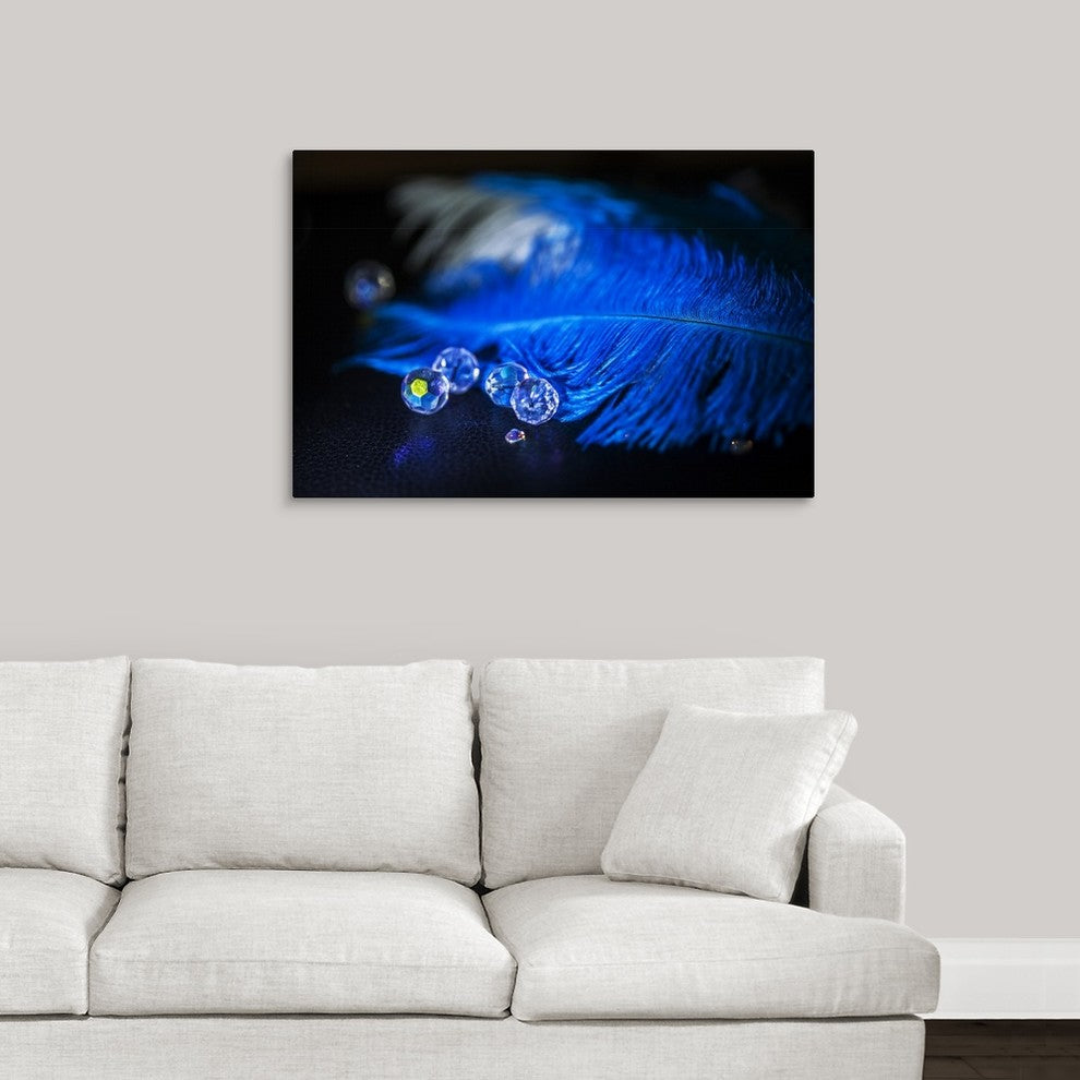 "Midnight Blue I" Wrapped Canvas Art Print, 36"x24"x1.5"