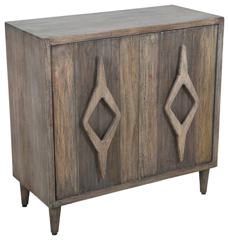 Rustic Curtis Cabinet - Natural