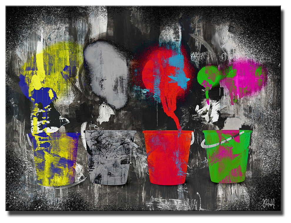 INKD VIB Canvas Art, 16"x20"