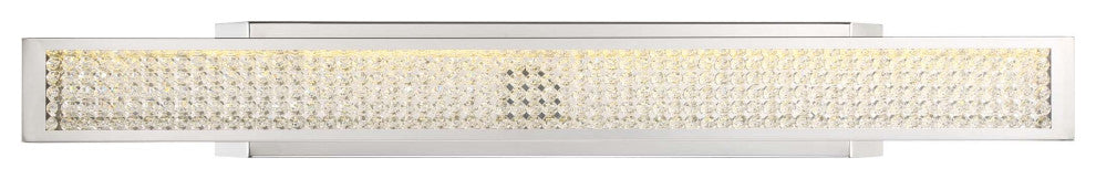 The Polar Collection, Finish Chrome With Crushed Crystal