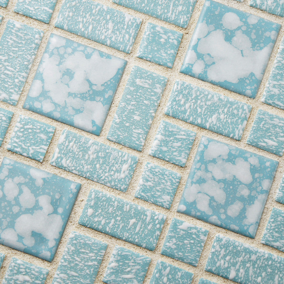 University Blue Porcelain Floor and Wall Tile