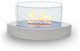 Gramercy Indoor/Outdoor Floor Fireplace, White