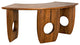 Noir Furniture - Lobster Desk in Dark Walnut - GDES199DW