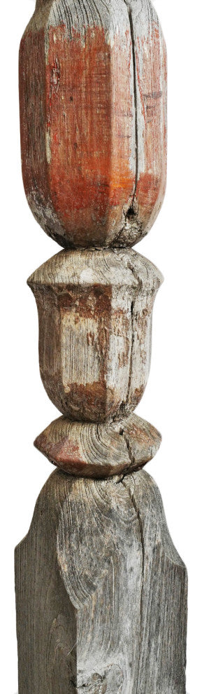 Consigned Antique Raja Garden Pavilion Post