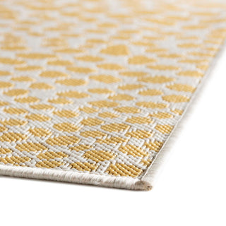 Rug Jill Zarin Jill Zarin Outdoor Yellow Sample 1' 4 x 1' 4