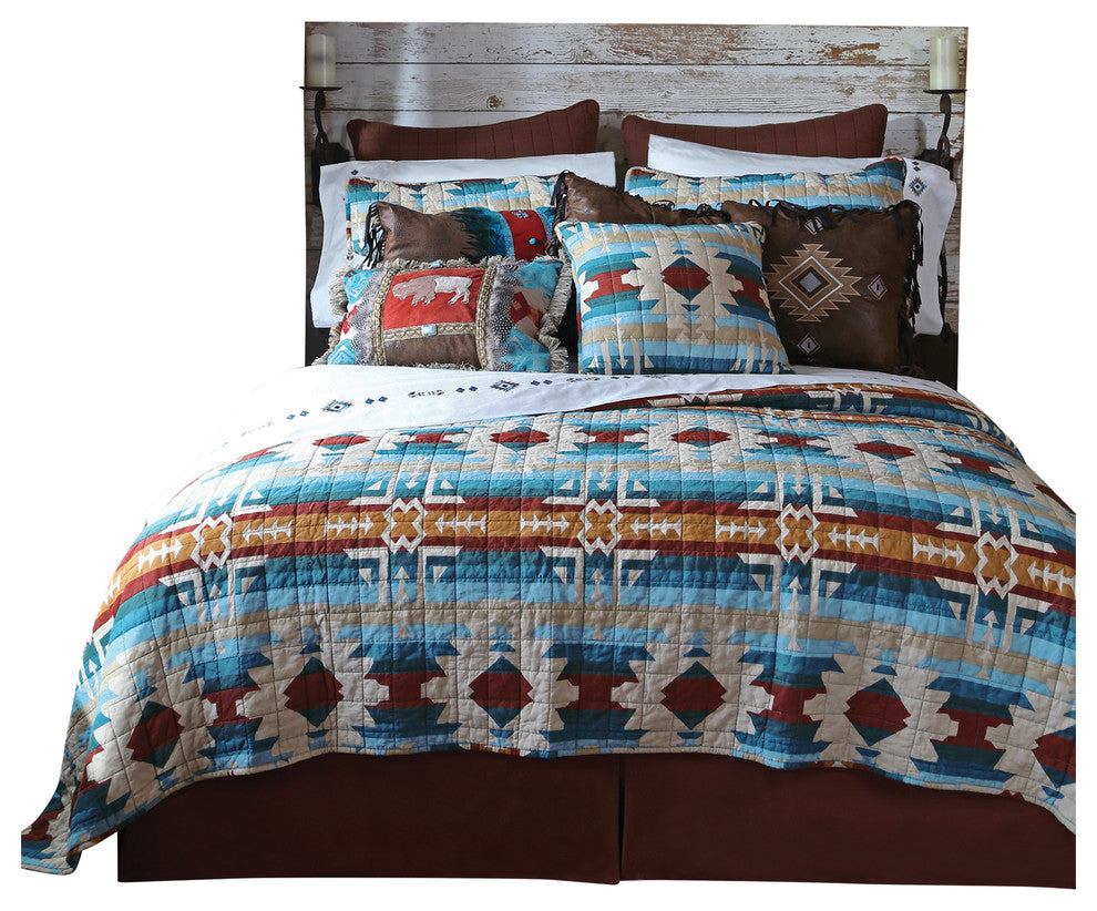 Southwest Harvest 5-Piece Quilt Bedding Set, Queen