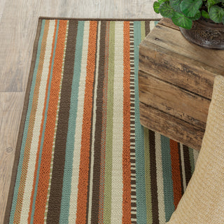 Montego 6996C Green/Blue 2'5" x 4'5" Rug