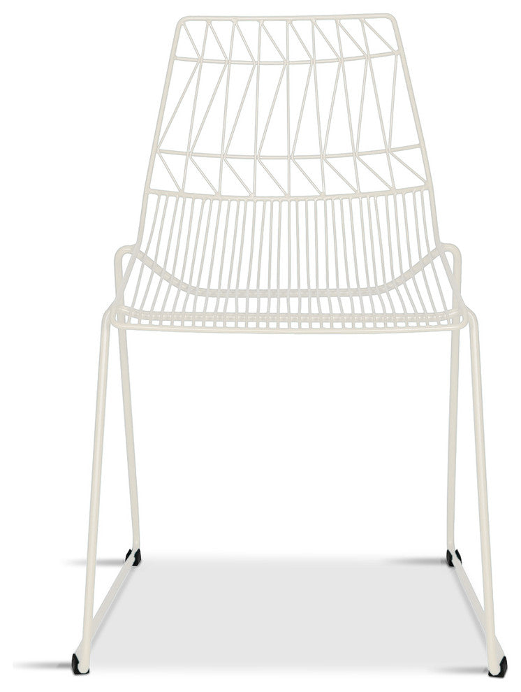 Ace Dining Side Chair, Matte White