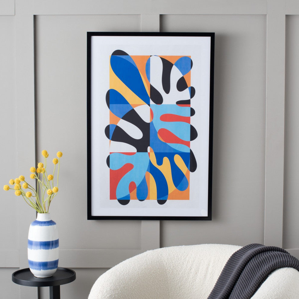 Safavieh Spunky Splat 24 x 36 Wall Art