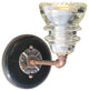 Insulator Light Sconce Rusted Steel Tube