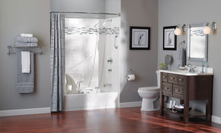 Moen Home Care 18" Concealed Screw Grab Bar, Glacier