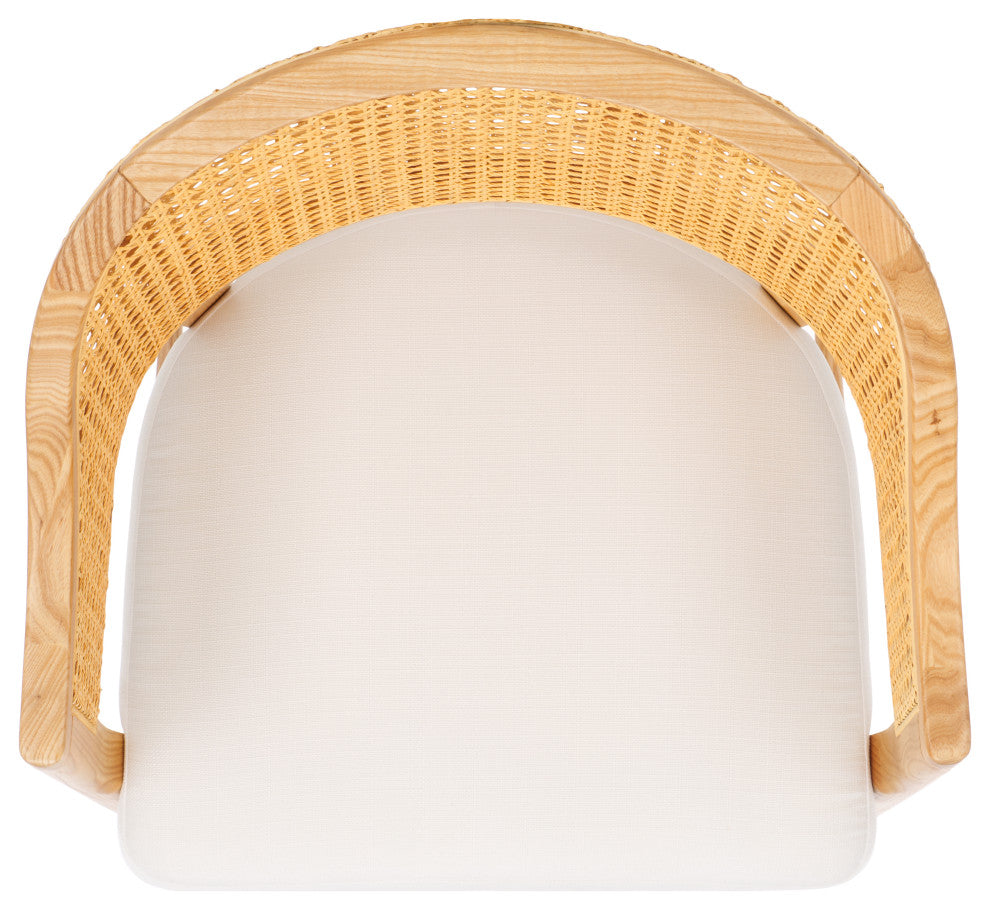 Safavieh Couture Rogue Rattan Barstool, Natural