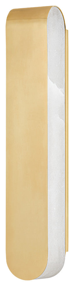 Briarwood 2 Light Wall Sconce, Aged Brass