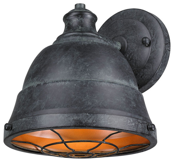 Bartlett 1-Light Wall Sconce, Black Patina
