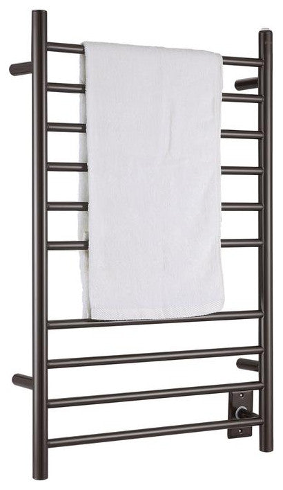 Novara Dual 10-Bar Wall Mount Towel Warmer, Oil Rubbed Bronze