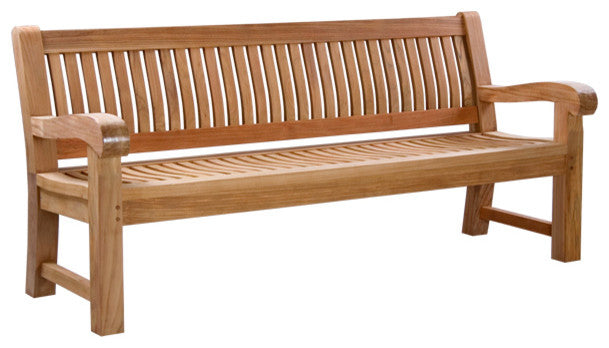 79" Marina Del Rey Bench Extra-Thick Wood