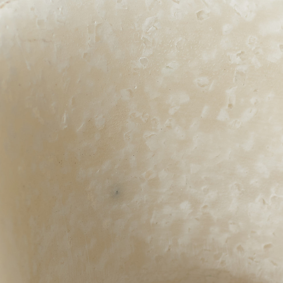 Ribbon Resin Sphere, White