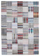 Rug N Carpet - Handmade Oriental 6' 11'' x 10' 0'' Vintage Patchwork Kilim Rug