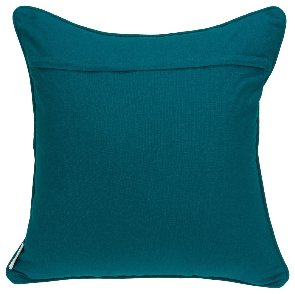 Handmade Muja Traditional Multicolored Pillow Cover With Poly Insert