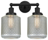 Innovations Stanton 2-Light 15" Bath Vanity-Light Matte Black