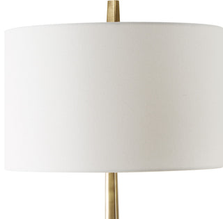 Uttermost Suranne Antique Brass Table Lamp