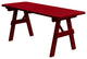 Pine Traditional Table, Tractor Red, 4 Foot