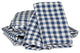 Gingham Plaid Sheet Set, Navy, King